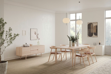 FAWN - Rectangular oak dining table by GAZZDA - view 3