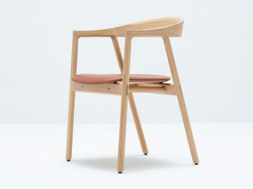 MUNA - Upholstered open back chair by GAZZDA - view 2