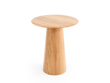 MUSHROOM - Round oak side table by GAZZDA - view 3
