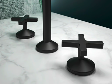 HUGÒ - 3 hole countertop washbasin tap by GEDA - view 3