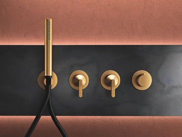 KOÈ - Shower set with hand shower and flexible hose by GEDA - view 2