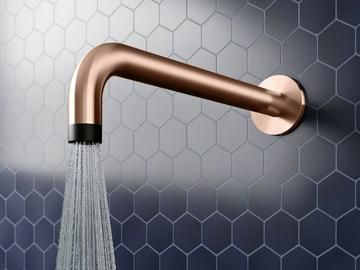 SPN1G - Wall-mounted steel overhead shower with arm by GEDA - view 2