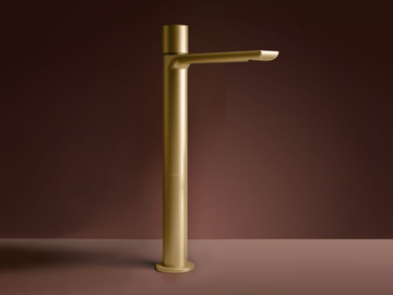 ZOE - High single handle brass washbasin mixer by GEDA - view 2