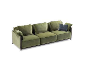 DODO - 3 seater velvet sofa by GHIDINI1961 - view 3