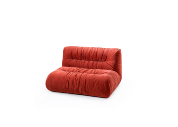 MAMBO - Velvet armchair with armrests by GHIDINI1961 - view 3