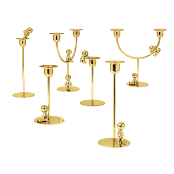 OMINI - Brass candlestick by GHIDINI1961 - view 3