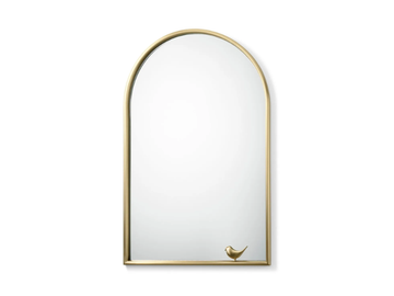 PORTRAIT WITH BIRDIE - Framed wall-mounted mirror by GHIDINI1961 - view 3