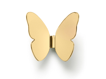 BUTTERFLY - Wall-mounted brass coat rack by GHIDINI1961 - view 3