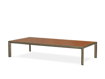 FRAME - Rectangular tanned leather coffee table by GHIDINI1961 - view 3