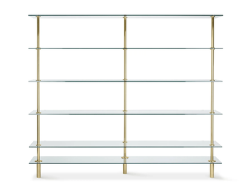 LEGS - Sectional crystal shelving unit by GHIDINI1961 - view 2