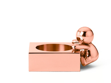 OMINI - Brass candle holder by GHIDINI1961 - view 3