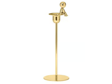 OMINI - THE THINKER - Brass candle holder by GHIDINI1961 - view 3
