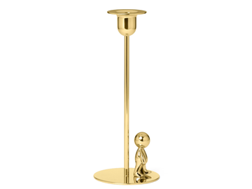 OMINI - THE WALKMAN - Brass candle holder by GHIDINI1961 - view 3