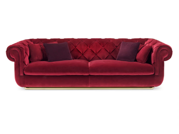 OPERA - 3 seater tufted velvet sofa by GHIDINI1961 - view 2