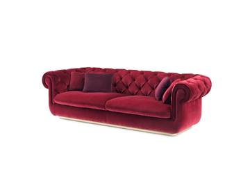 OPERA - 3 seater tufted velvet sofa by GHIDINI1961 - view 3