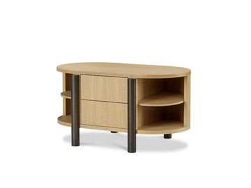TARANTINO - Oak bedside table with drawers by GHIDINI1961 - view 2