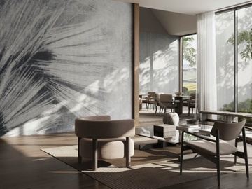 FOGLIE AL VENTO - Motif wallpaper by GLAMORA - view 2