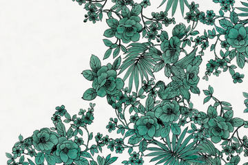 GIARDINO DEI CILIEGI IN FIORE - Wallpaper with floral pattern by GLAMORA - view 3