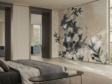 SENTIERO DEL CANTO - Wallpaper with floral pattern by GLAMORA - view 2