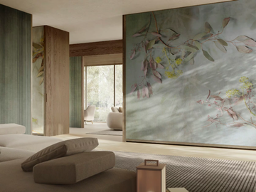 SUBITO NOTTE - Wallpaper with floral pattern by GLAMORA - view 2