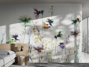 EMOZIONI - Wallpaper with floral pattern by GLAMORA - view 2