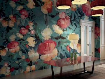 DUENDE - Wallpaper with floral pattern by GLAMORA - view 2