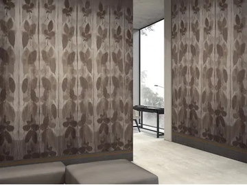 RIFLESSO - Wallpaper with floral pattern by GLAMORA - view 2