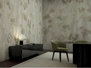 SIMPLY - Wallpaper with floral pattern by GLAMORA - view 2