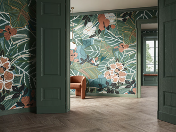 KEW GARDENS - Wallpaper with floral pattern by GLAMORA - view 2