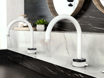 MOD+ - Countertop 1 hole washbasin mixer by GRAFF - view 2