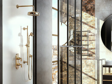 BALI - Shower mixer with hand shower by GRAFF - view 2