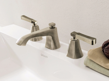 FINEZZA - 3 hole countertop washbasin mixer by GRAFF - view 2