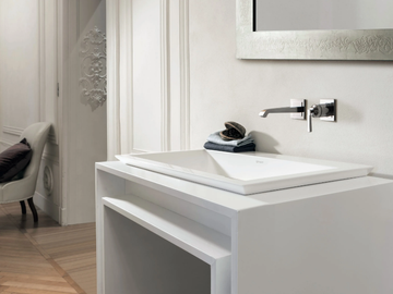 FINEZZA - 2 hole wall-mounted washbasin mixer by GRAFF - view 3