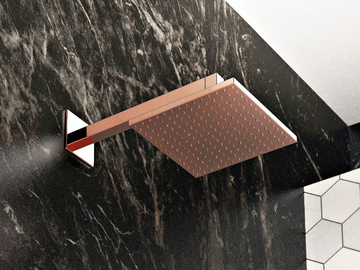INCANTO - Wall-mounted overhead shower with arm by GRAFF - view 2