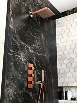 INCANTO - Recessed thermostatic shower tap by GRAFF - view 3