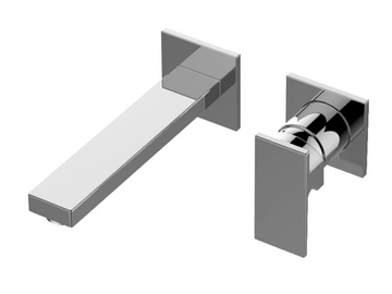 INCANTO - 2 hole wall-mounted washbasin mixer by GRAFF - view 3