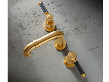 VINTAGE - 3 hole countertop washbasin tap by GRAFF - view 3