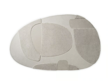 ATO - Wool rug with geometric shapes by Gallotti&Radice - view 2