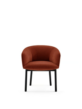 LIVRETTE - Upholstered chair with armrests by Gallotti&Radice - view 3