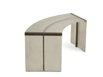 PRESIDENT GOLD EDITION - Crystal writing desk by Gallotti&Radice - view 2