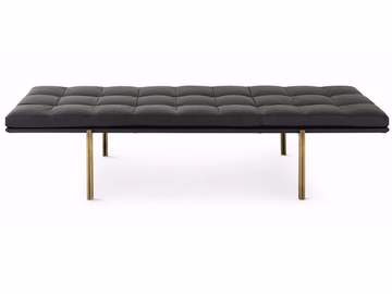 TWELVE-DAY BED - Tufted leather day bed by Gallotti&Radice - view 2