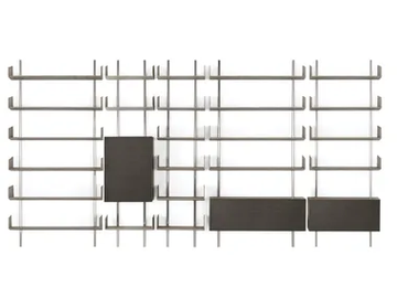 BRERA 23 - Sectional wooden bookcase by Gallotti&Radice - view 2