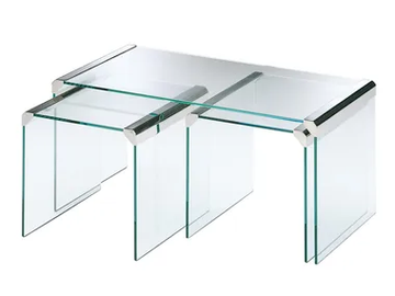 T35R - Crystal coffee table for living room by Gallotti&Radice - view 2
