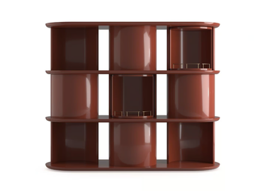 HIDE&SEEK - Open wooden bookcase by Gallotti&Radice - view 3