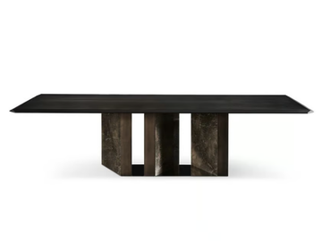 PLATIUM W - Contemporary style rectangular ash table by Gallotti&Radice - view 2