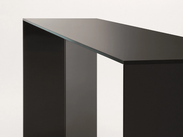 DOLM - Rectangular wooden console table by Gallotti&Radice - view 3