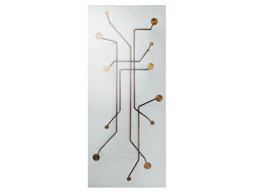 CONNECTION - Rectangular crystal coffee table by Gallotti&Radice - view 2