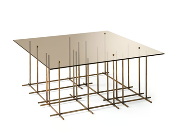 TETRIS - Square crystal coffee table by Gallotti&Radice - view 3