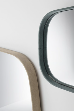 SOFT - Square wall-mounted framed mirror by Gallotti&Radice - view 3