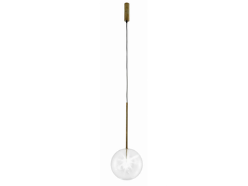 BOLLE SOLA - LED crystal pendant lamp by Gallotti&Radice - view 2